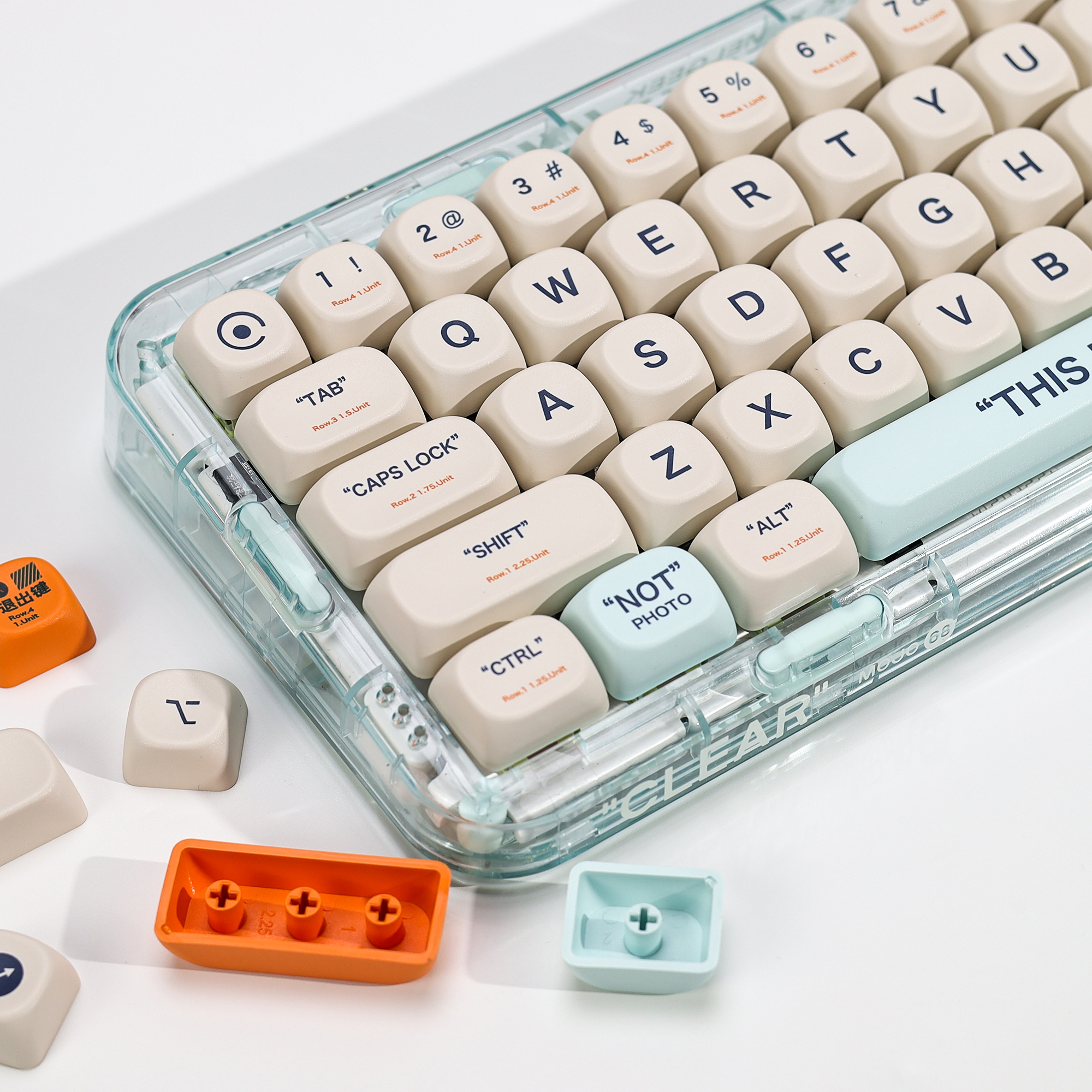 KBDiy KOA Profile Retro Plasti - Gaming Keyboard No Number Pad ulasan dan harga