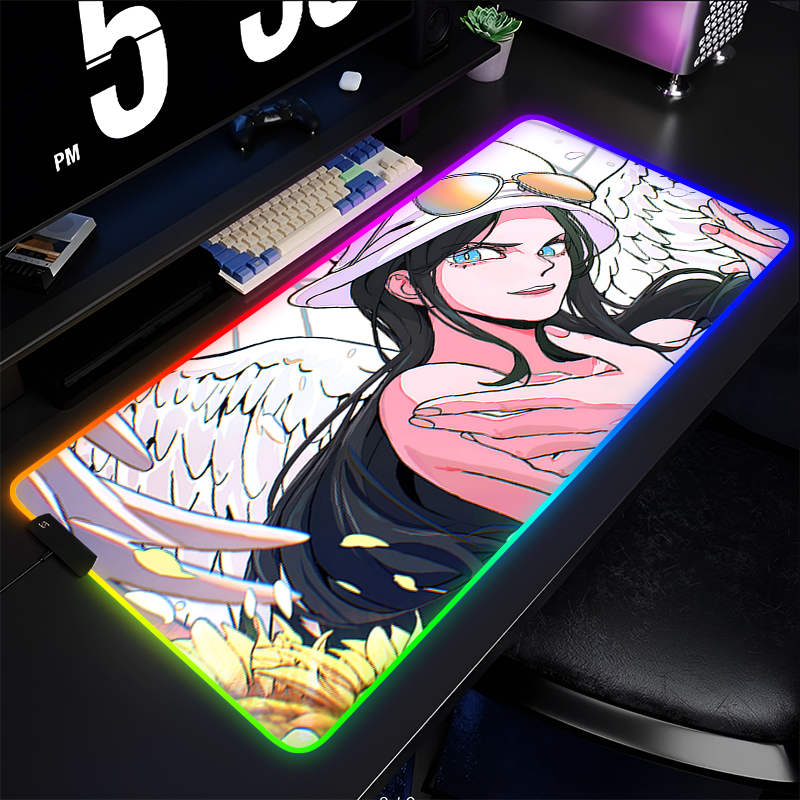 RGB Backlight Mouse Pad one pi - Gaming Keyboard No Rgb ulasan dan harga