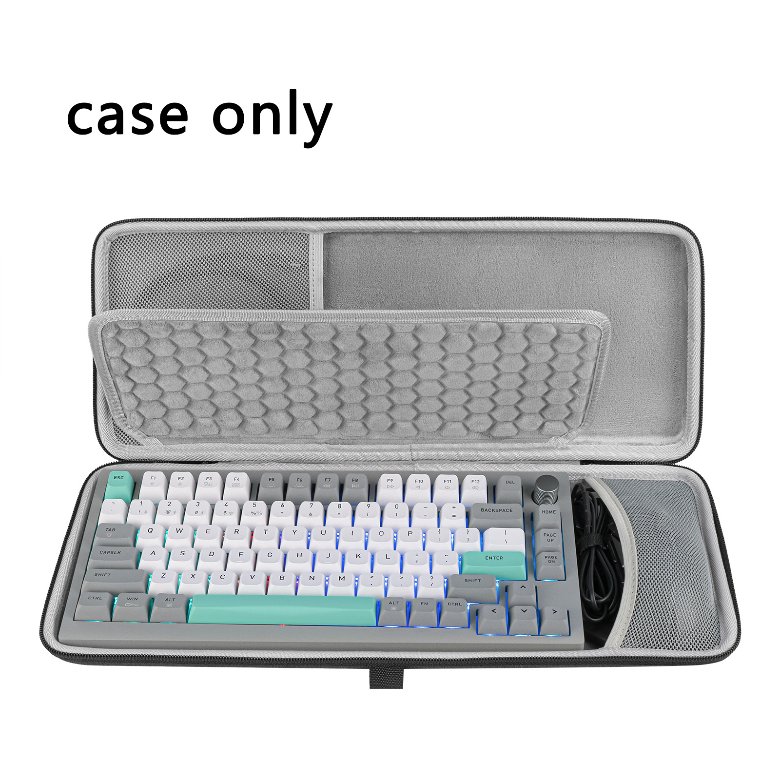 Geekria Keyboard Case for 84-K - Gaming Keyboard Mechanical Wireless ulasan dan harga