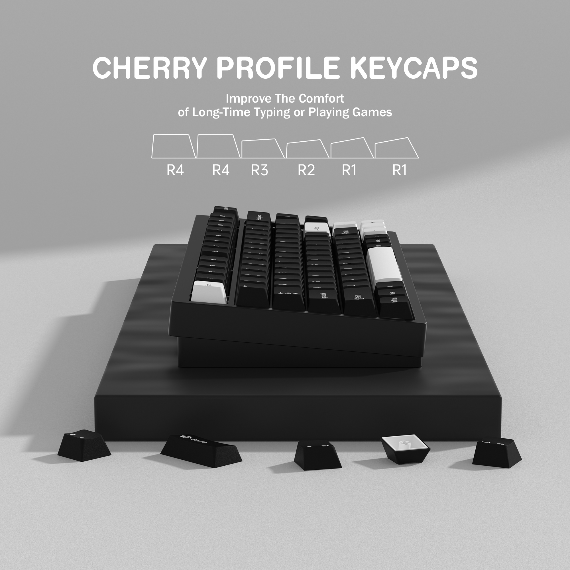 KBDiy GMK WOB Keycap Cherry Pr - Gaming Keyboard No Number Pad ulasan dan harga