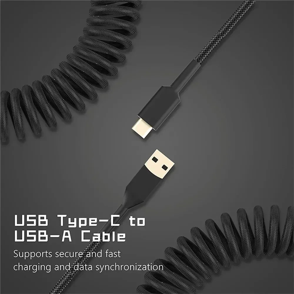 Aviator Coiled Keyboard Cable, - Gaming Keyboard Types ulasan dan harga