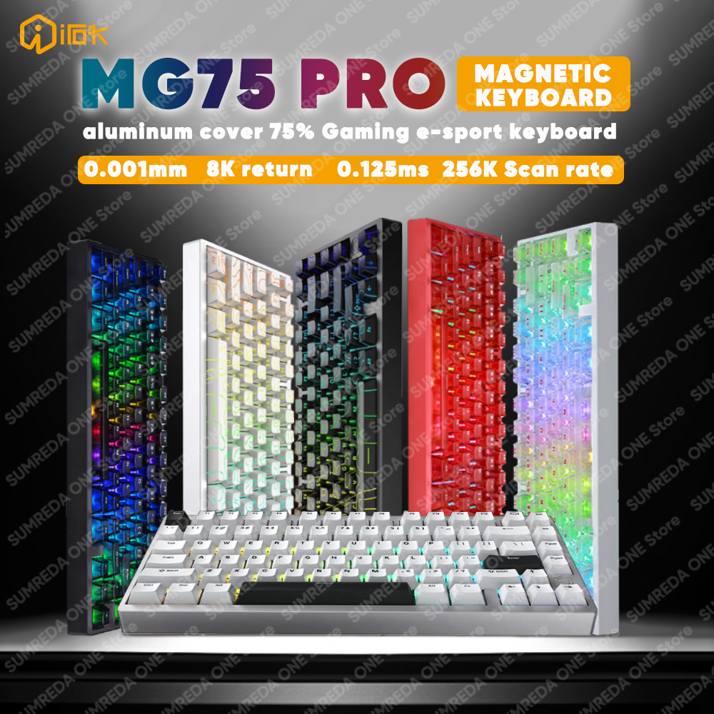 IROK MG75 Pro MG75 Max Aluminu - Gaming Keyboard Mini Mechanical ulasan dan harga
