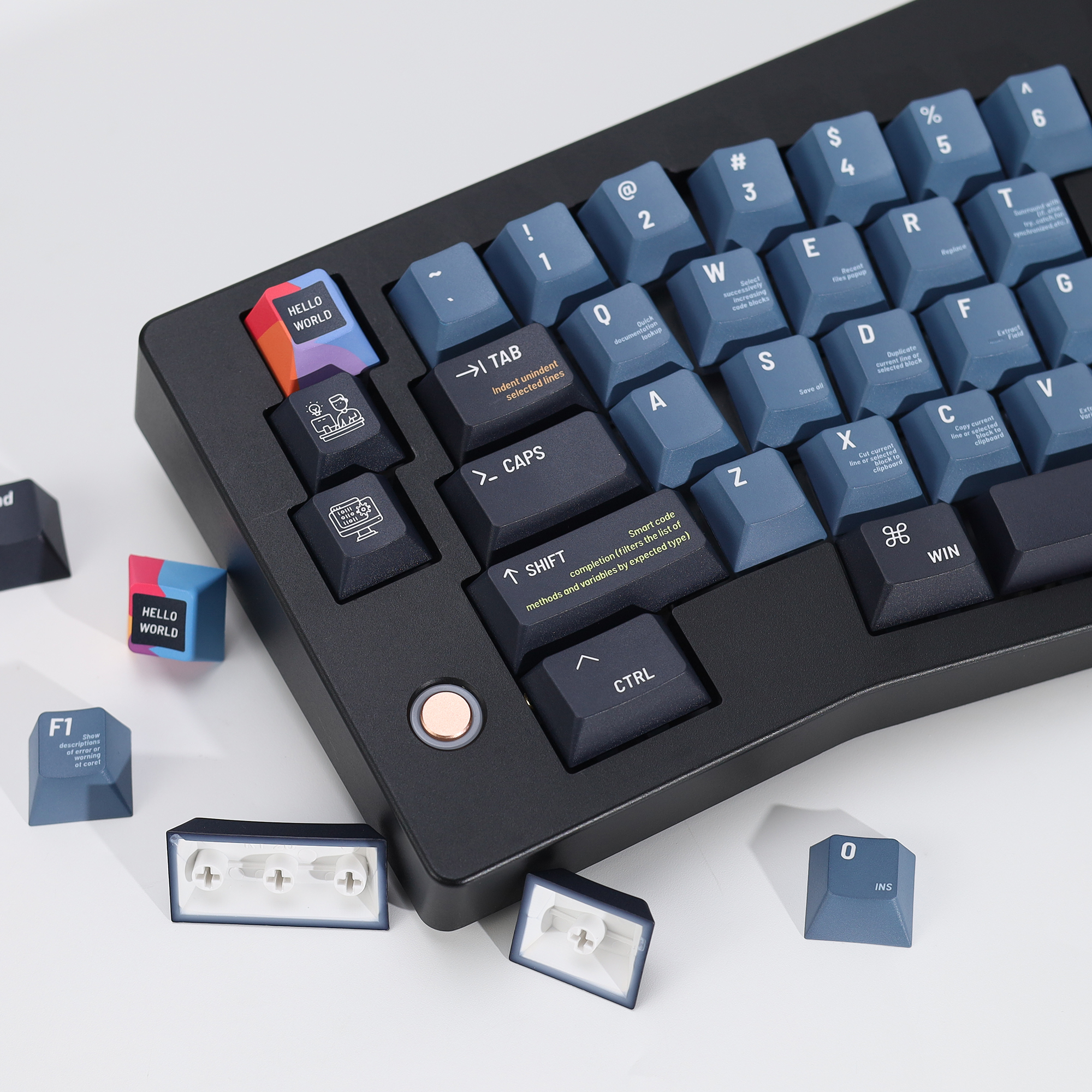 KBDiy Black Programmer Keycap  - Keyboard Gaming Black ulasan dan harga
