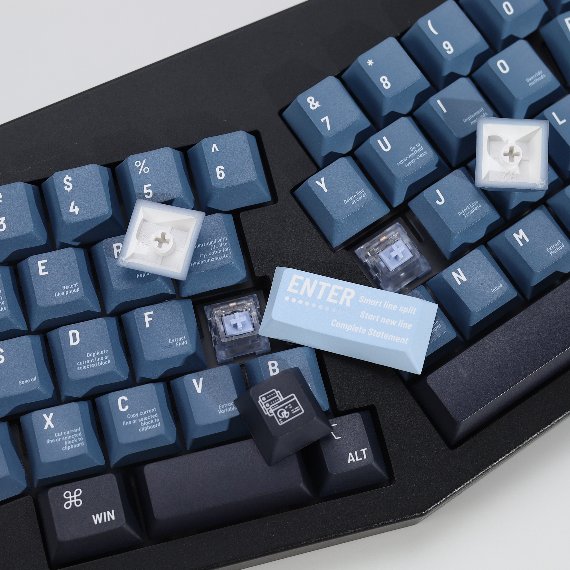 KBDiy Black Programmer Keycap  - Keyboard Gaming Black ulasan dan harga