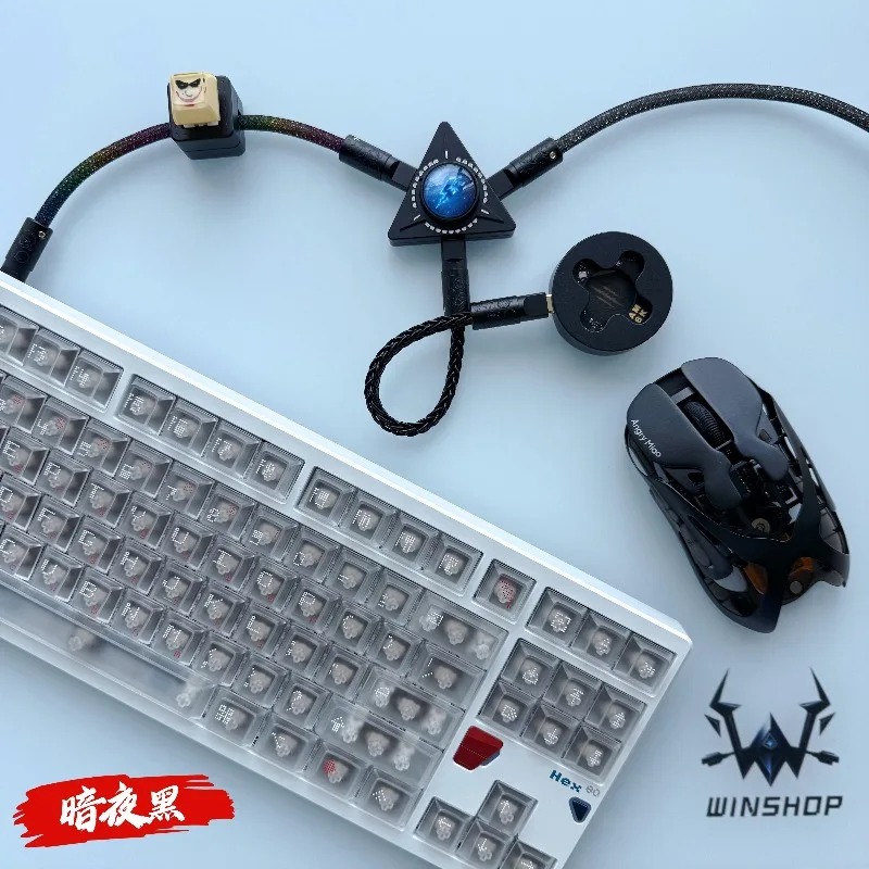 8K Winshop Cable Separable 1 T - Gaming Keyboard Types ulasan dan harga