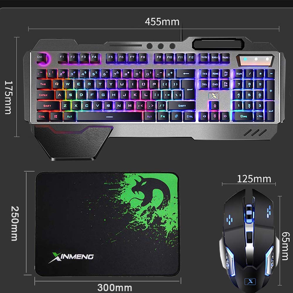 MAMBASNAKE K680 Wireless Recha - Gaming Keyboard And Mouse For Xbox ulasan dan harga