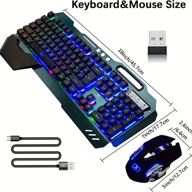 MAMBASNAKE K680 Wireless Recha - Gaming Keyboard And Mouse For Xbox ulasan dan harga