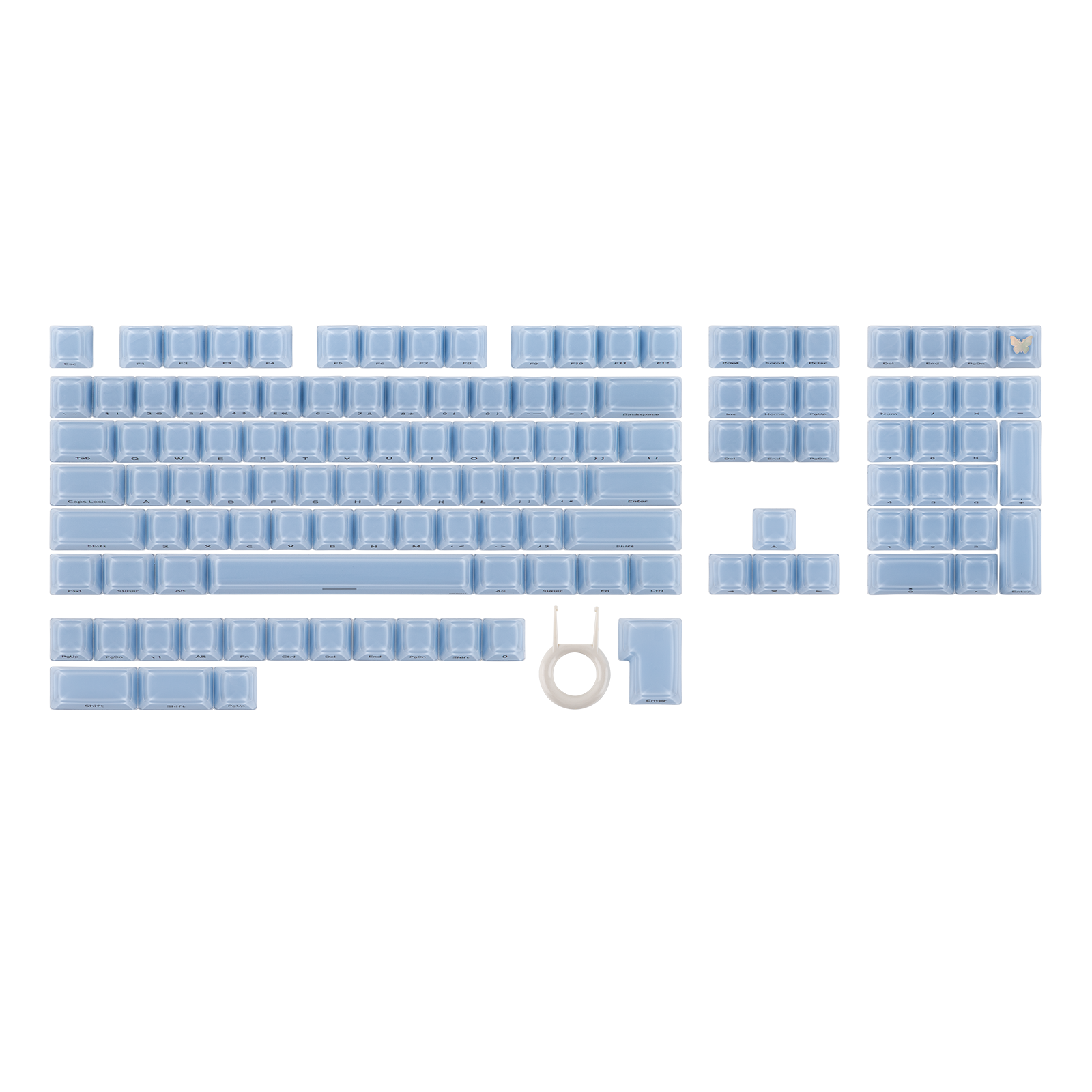 EPOMAKER Lusterfly Jelly Keyca - Gaming Keyboard Mechanical Wireless ulasan dan harga