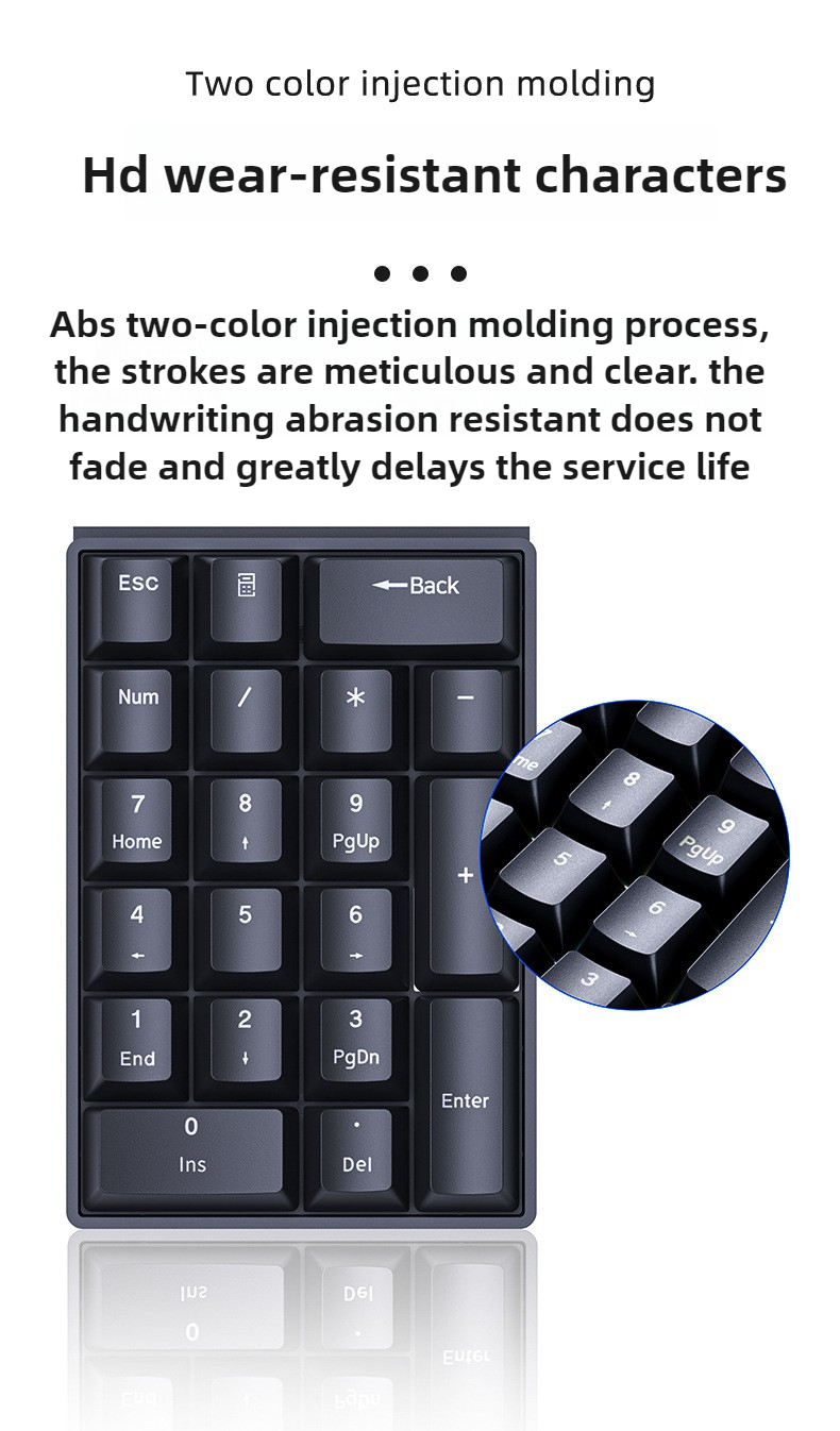 20 Keys Numeric Mechanical Wir - Gaming Keyboard No Number Pad ulasan dan harga