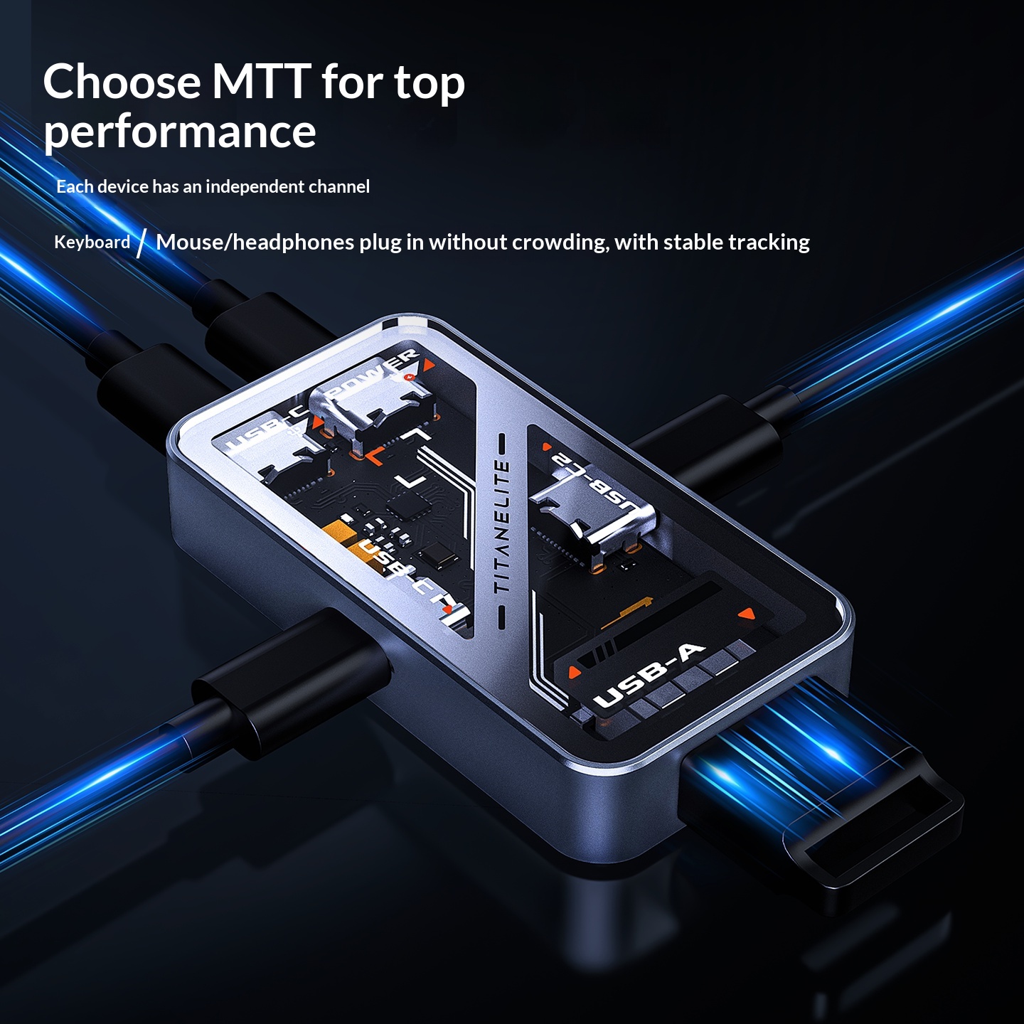 FGG MADLIONS Gaming USB Hub St - Gaming Keyboard Splitter ulasan dan harga