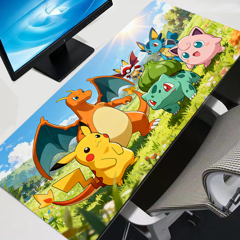 Mouse Pad Gamers Pokemon Pikac - Gaming Keyboard En Mouse ulasan dan harga