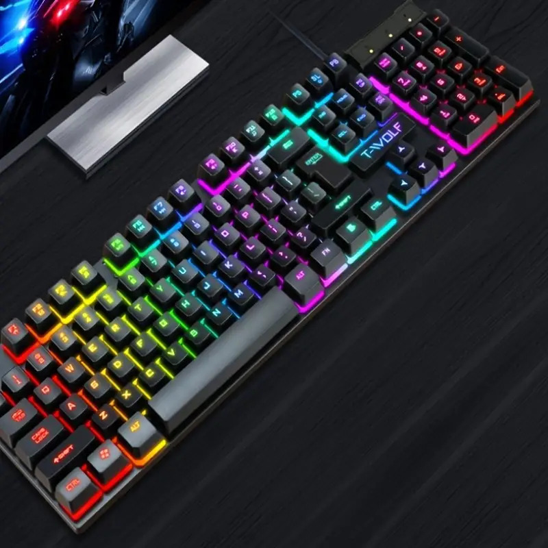 2pcs Black Wired Gaming Keyboa - Gaming Keyboard And Mouse For Xbox ulasan dan harga