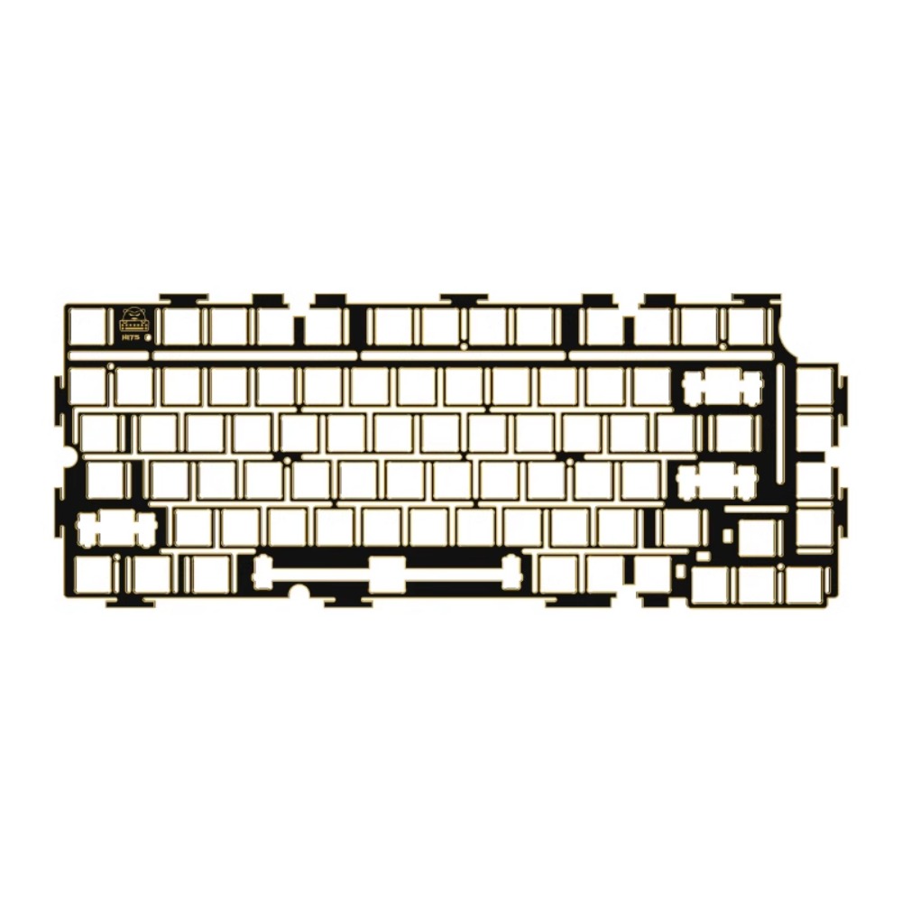 LEOBOG Hi75 Positioning Plate  - Keyboard Gaming Black ulasan dan harga