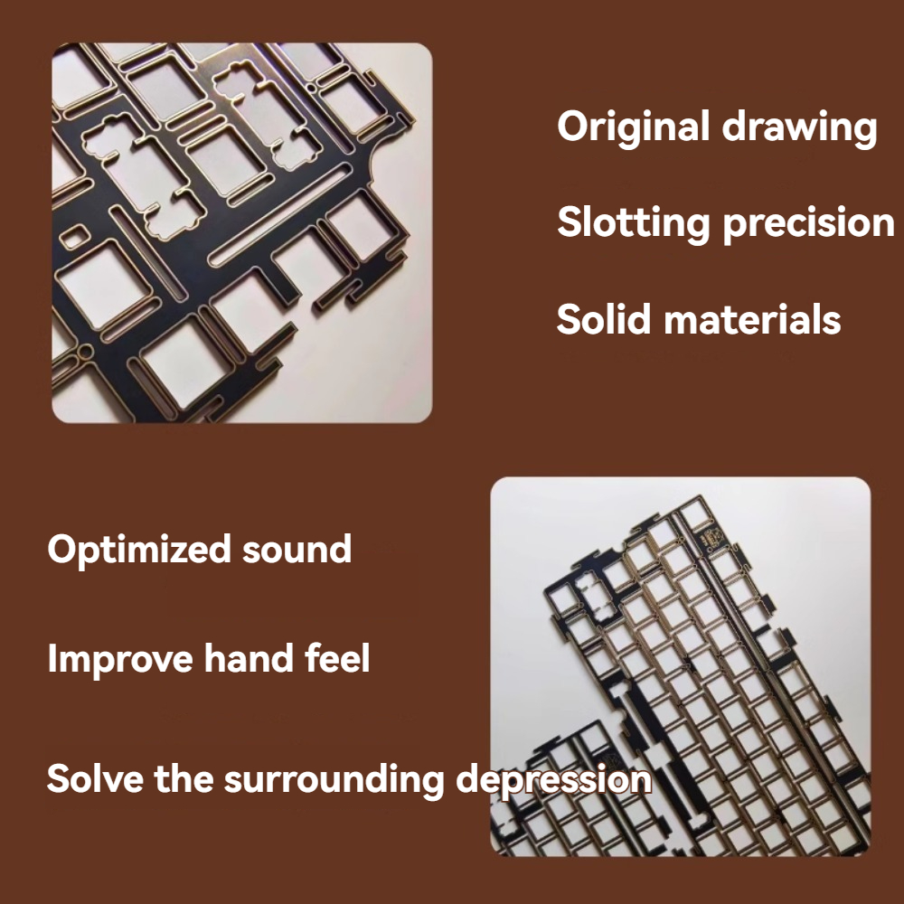 LEOBOG Hi75 Positioning Plate  - Keyboard Gaming Black ulasan dan harga
