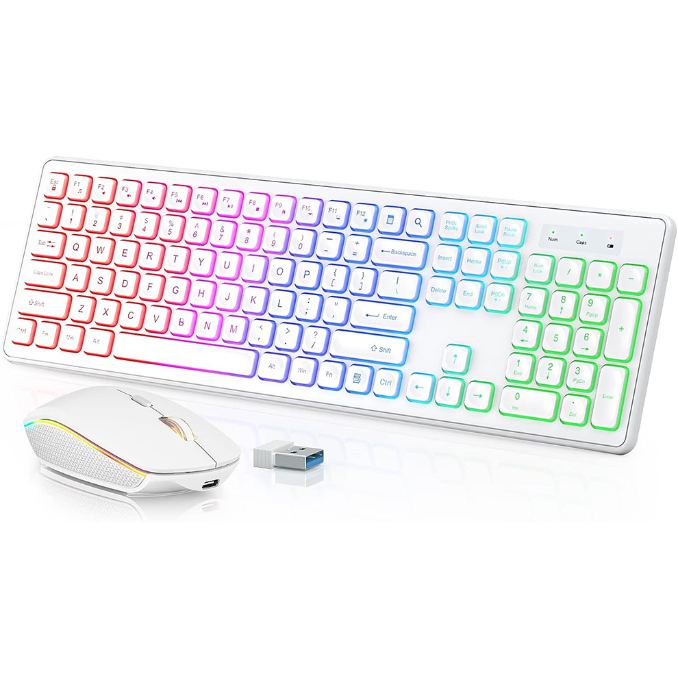 Backlit Wireless Keyboard and  - Gaming Keyboard Extension ulasan dan harga