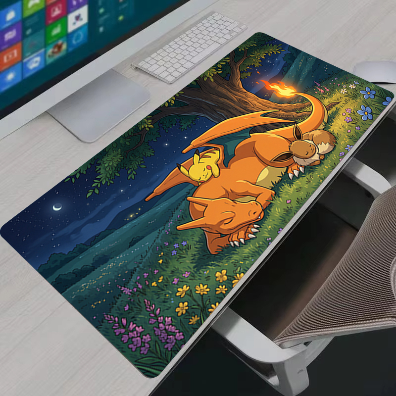 Mouse Pad Anime PC Gamer Cabin - Gaming Keyboard En Mouse ulasan dan harga