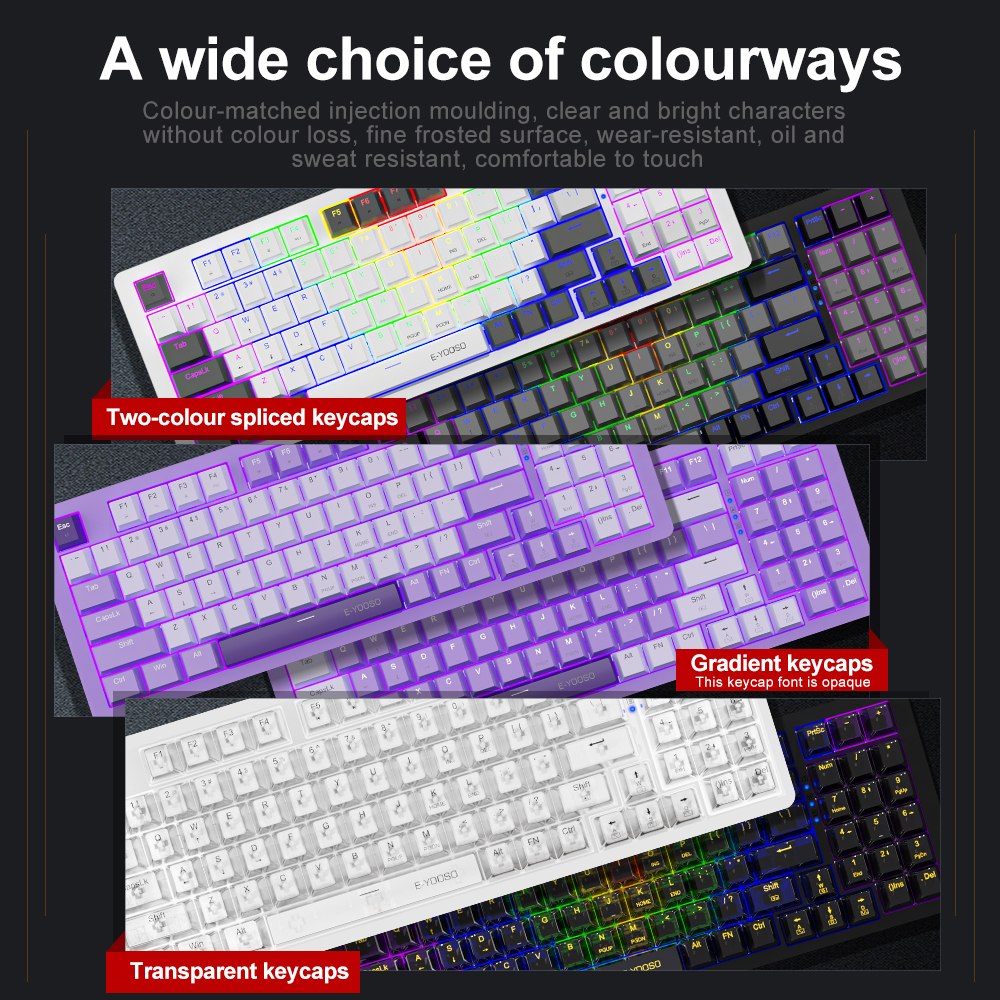 E-YOOSO Z94 USB Mechanical Gam - Gaming Keyboard E Yooso ulasan dan harga